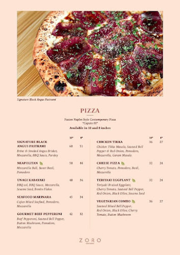 Zoro - Gastronomi dan perhotelan