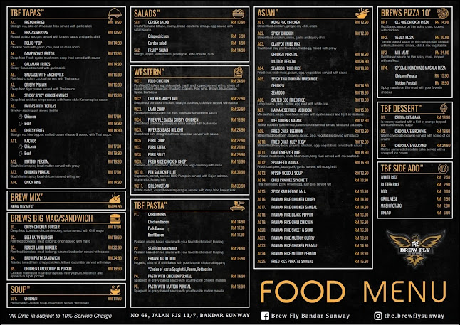 The Brew Fly - Gastronomi dan perhotelan