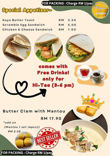 Aisyaa Cafe Peserai (Batu Pahat) - Gastronomi dan perhotelan