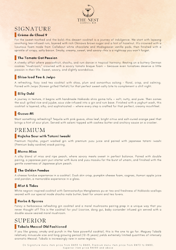 Opinii despre The Nest Cocktail Bar în George Town - Gastronomi dan perhotelan