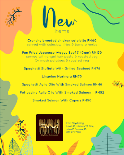 Envi Skydining - Gastronomi dan perhotelan