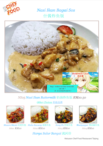 Chef Food Restaurant • Taiping - Gastronomi dan perhotelan