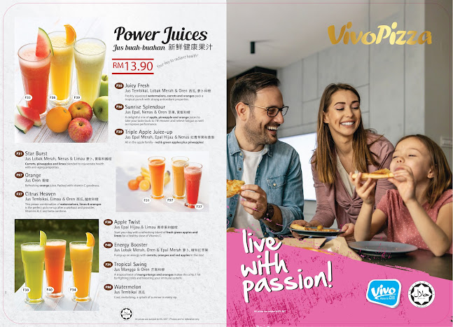 Vivo Pizza • Berjaya Times Square - Kuala Lumpur