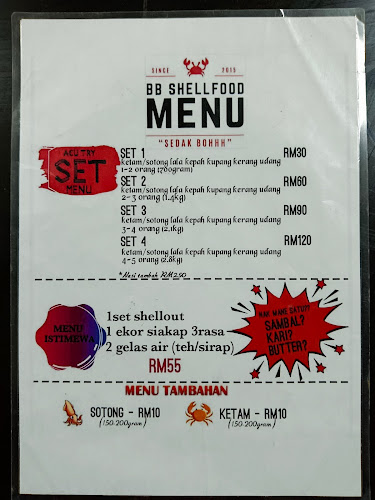 BB Shell Food Terengganu - Kuala Terengganu