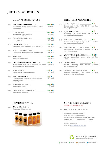 Opinii despre La Juiceria Superfoods Groceria • Jaya Grocer 1Utama în Petaling Jaya - Gastronomi dan perhotelan