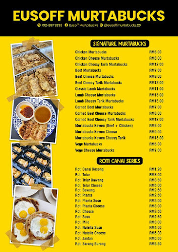 Eusoff Murtabucks - Gastronomi dan perhotelan
