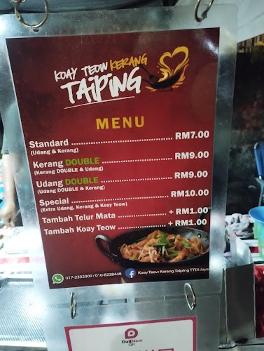 The Raincity Koay Teow Kerang Taiping, Jalan Opera A U2/A, Taman TTDI Jaya, 40150 Shah Alam, Selangor