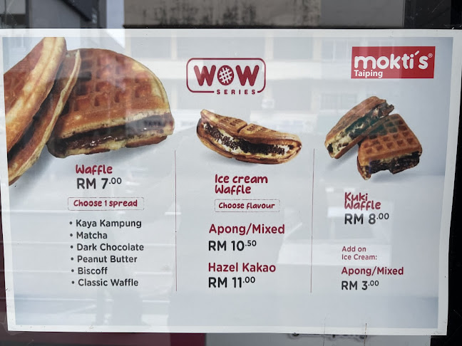 Mokti's Taiping (ice cream Gula Apong Sarawak)