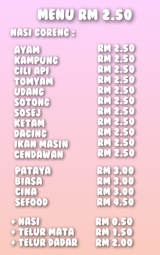 By : three sha kedai makan rm2.50