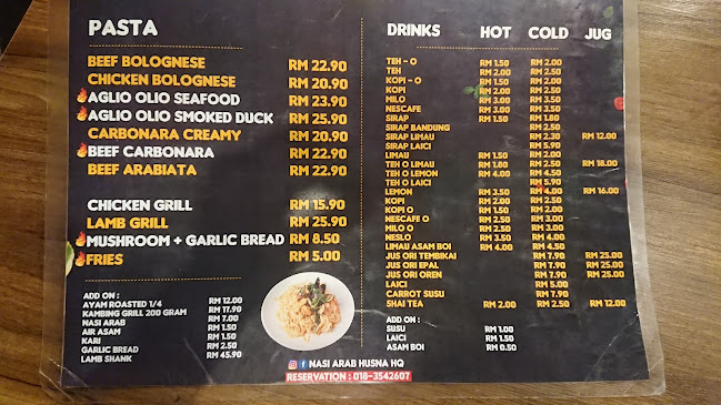 Nasi Arab Husna & Western Grill