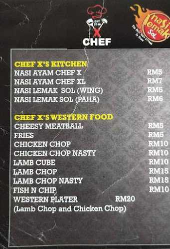 Chef X - Gastronomi dan perhotelan