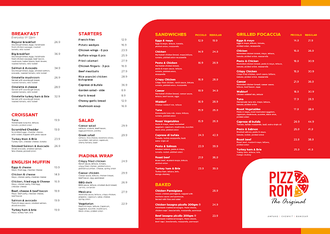 Pizza Roma The Original Malaysia - Kuala Lumpur