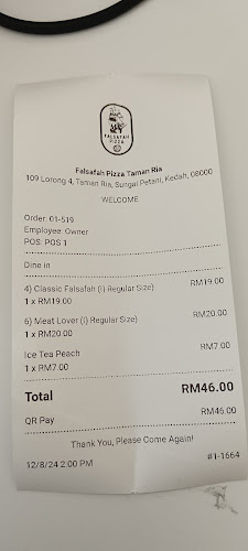 Opinii despre Falsafah Pizza în Sungai Petani - Gastronomi dan perhotelan