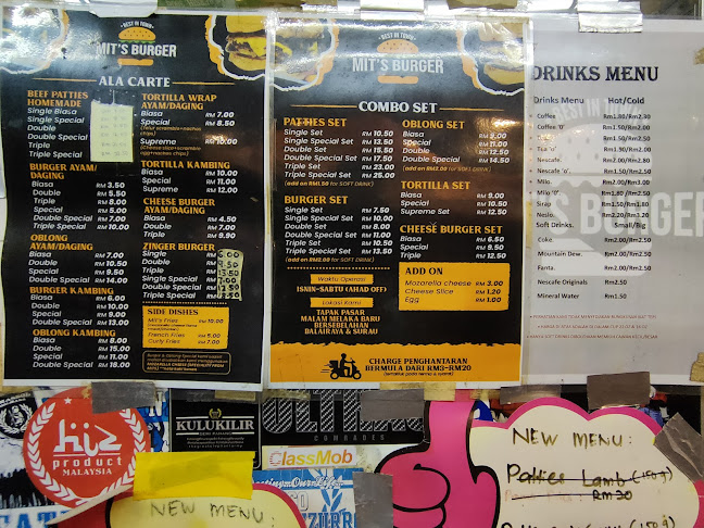 Mits Burger, Taman Melaka Baru, 75350 Batu Berendam, Malacca