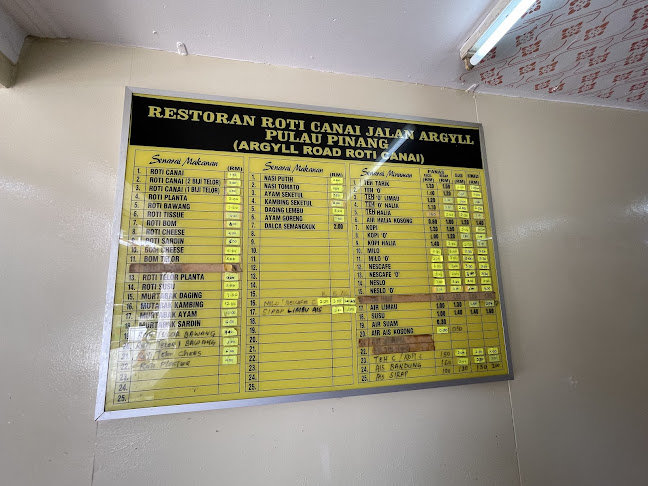 Roti Canai Jalan Argyll