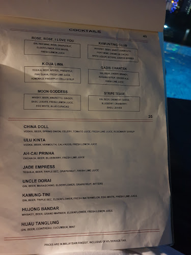 Opinii despre Man Tao Bar I Rooftop Bar în Kuala Lumpur - Gastronomi dan perhotelan