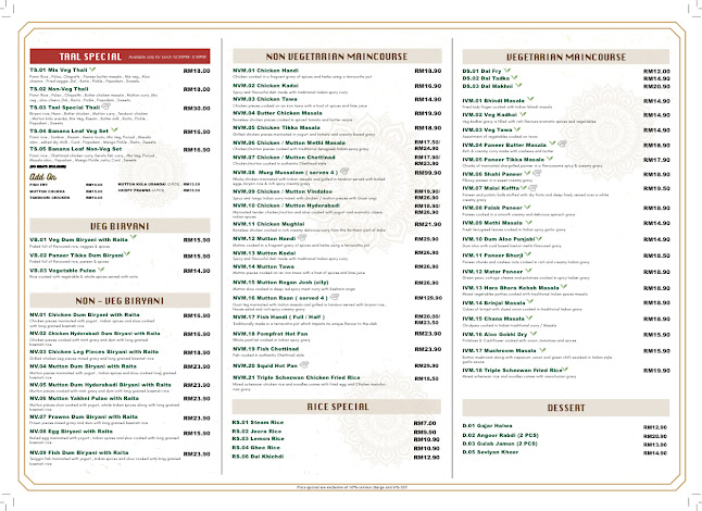 Taal Indian Cuisine ®