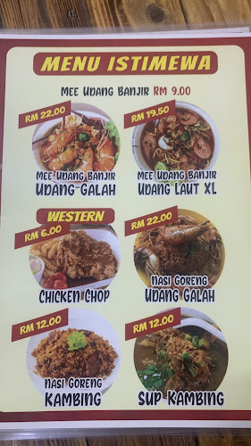 Mee Bandung Udang Onchek - Gastronomi dan perhotelan