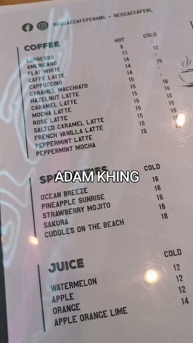 Opinii despre Reggae Cafe Penang în George Town - Gastronomi dan perhotelan