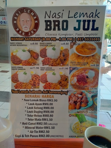 Opinii despre Nasi Lemak Bro Jul (Marina Court Resort Condo Kota Kinabalu Sabah) în Kota Kinabalu - Gastronomi dan perhotelan