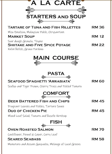 Opinii despre Suffolk House Restaurant în George Town - Gastronomi dan perhotelan