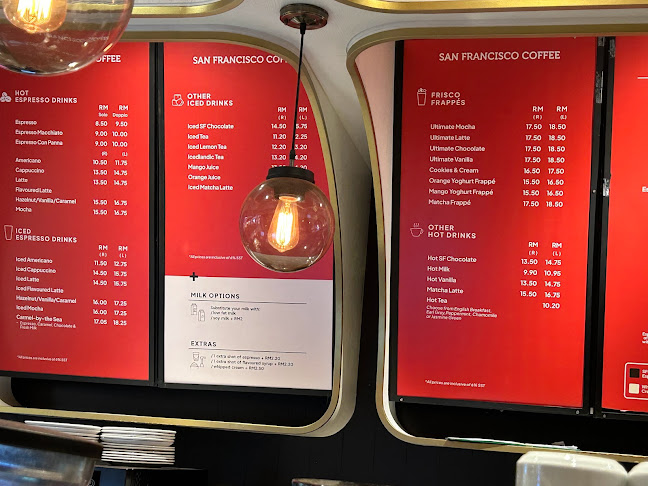 San Francisco Coffee Suria KLCC