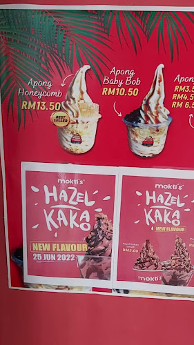 Mokti's Taiping (ice cream Gula Apong Sarawak) - Gastronomi dan perhotelan