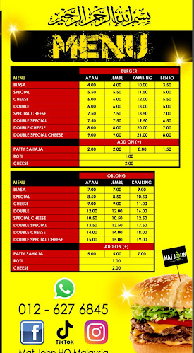 Opinii despre Mat John Burger Menara Condong în Teluk Intan - Gastronomi dan perhotelan