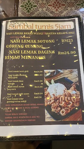 Comentarii opinii despre Dapur Kak Tin Nasi Lemak Sotong, Pasta & Western Food Temerloh