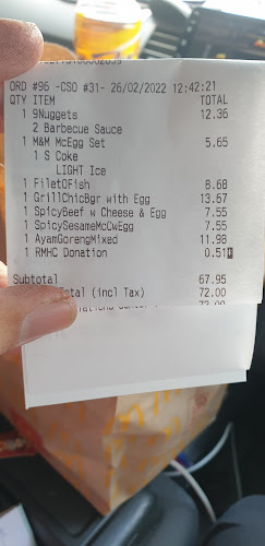 Comentarii opinii despre McDonald's Petronas Miri DT