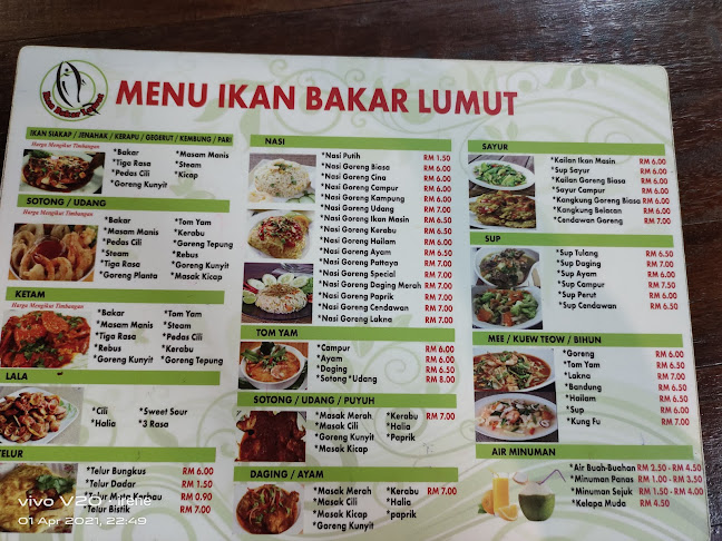 Restoran Lumut Ikan Bakar