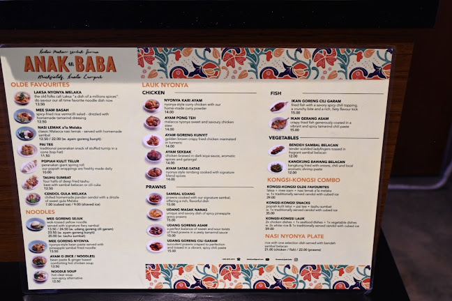 Comentarii opinii despre Anak Baba @ Brickfields