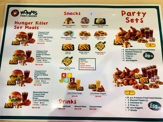 Nomms Pressure Fried Chicken - Subang Jaya