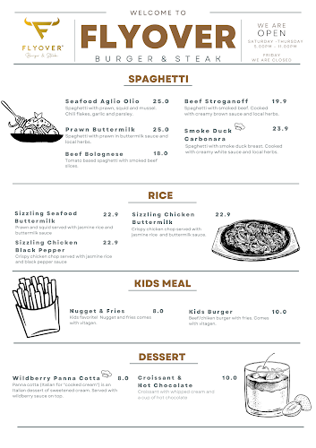 Opinii despre Flyover Burger & Steak Kemaman în Chukai - Gastronomi dan perhotelan