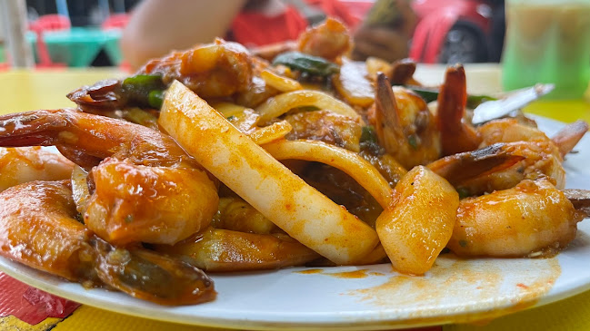 Gerai Nasi Goreng Udang Ipoh, Perak.