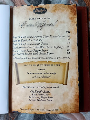 Comentarii opinii despre Emily's Steakhouse Penang