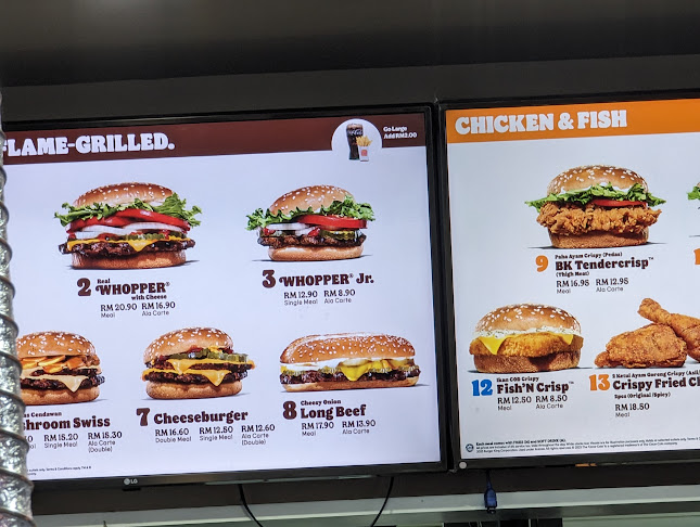 Opinii despre Burger King • Plaza Low Yat în Kuala Lumpur - Gastronomi dan perhotelan