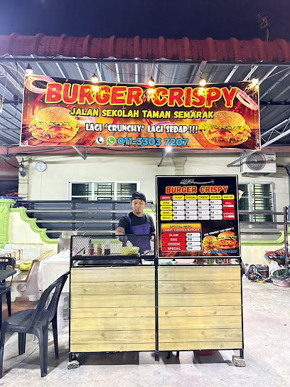 BURGER CRISPY JALAN SEKOLAH