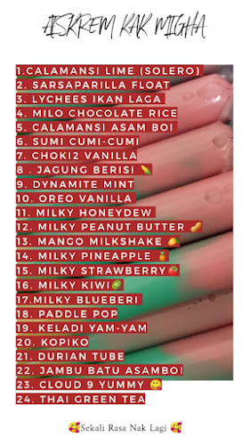 Aiskrim Kak Migha (Soft Ice Cream, Ice Cream Scoop & Aiskrim Malaysia)