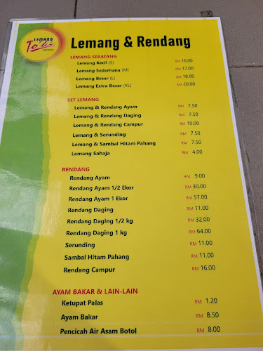 Opinii despre Lemang To'ki Kuantan în Kuantan - Gastronomi dan perhotelan