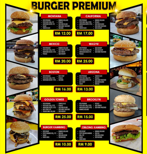 Mat John Burger Menara Condong - Gastronomi dan perhotelan