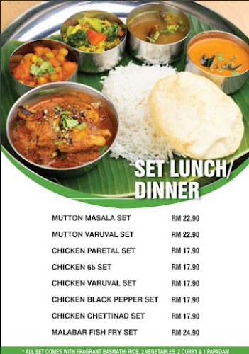 Rempah Ratus - Banana Leaf Cafe with South Indian Cuisine (Indian Restaurant, Banana Leaf Rice, Briyani, Claypot and Curry) - George Town