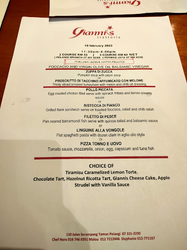 Gianni's Trattoria