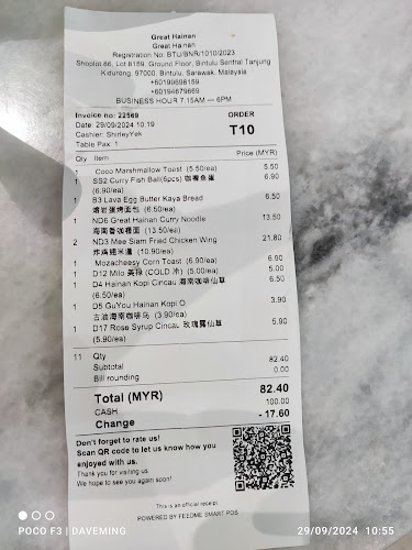 shoplot 86, lot 8159 ground floor bintulu sentral TG kidurong, 97000 Bintulu, Sarawak