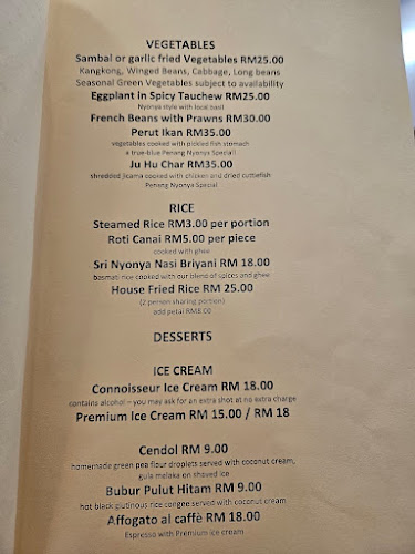 Sri Nyonya Restaurant - Gastronomi dan perhotelan