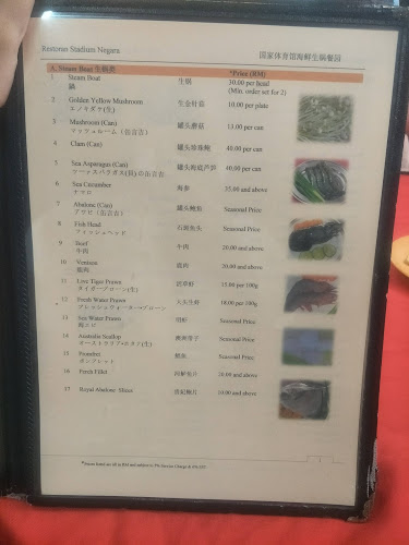 Comentarii opinii despre Restoran Stadium Negara