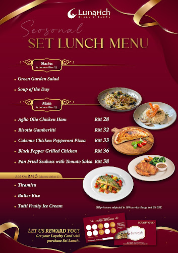 Opinii despre Lunarich Malaysia Pizza & Pasta în George Town - Gastronomi dan perhotelan