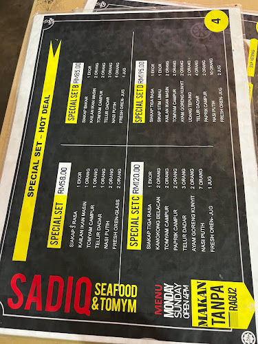 Sadiq Tomyam & Seafood