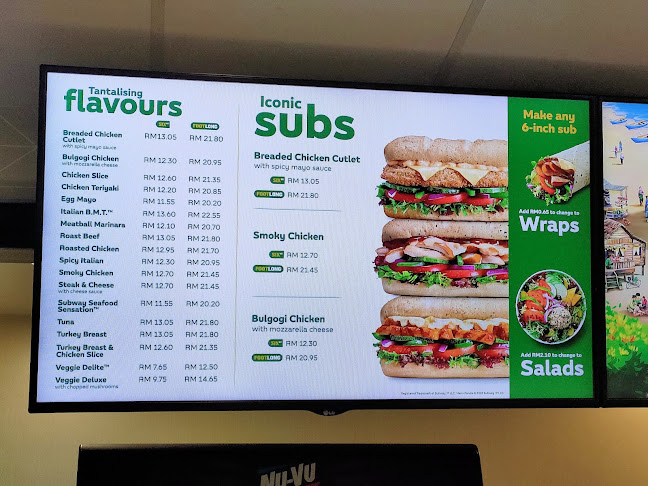 Opinii despre Subway @ BHPetrol Taman Perling în Johor Bahru - Gastronomi dan perhotelan