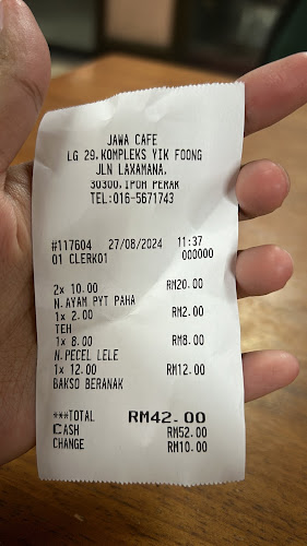 Cafe Jawa - Gastronomi dan perhotelan